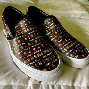 *Rare* Legend of Zelda Vans NIB